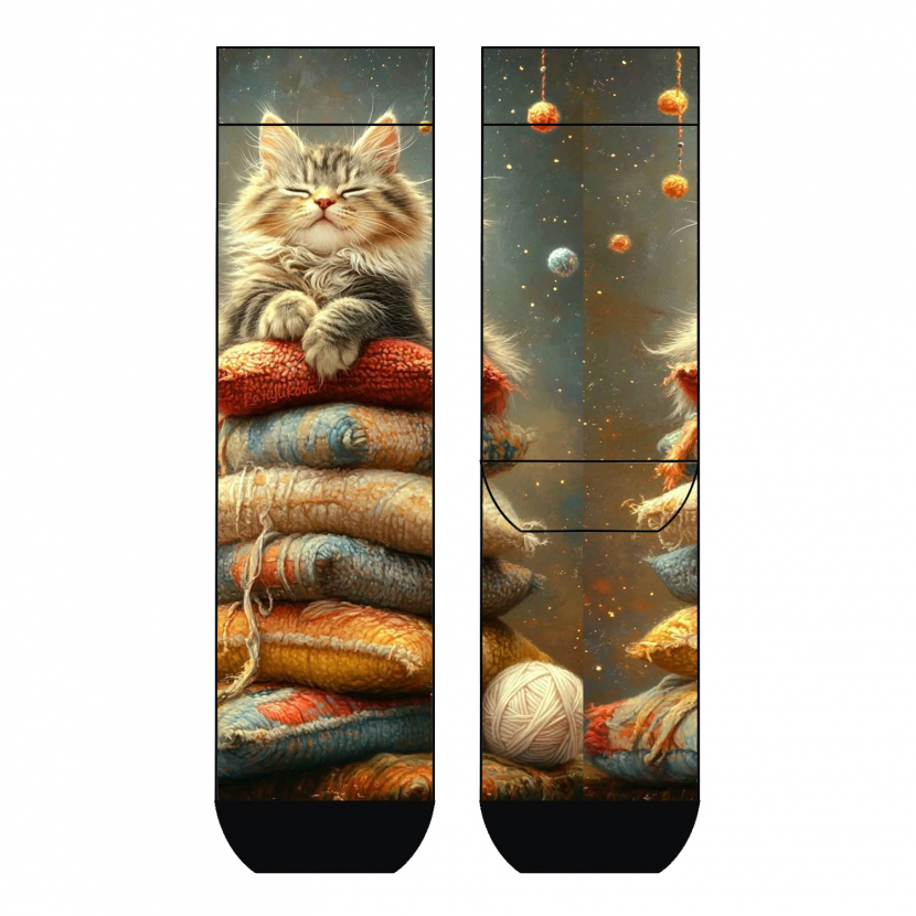 Cool 7 - Unisex One Size (36/41) - Print Socken - Runddruck Motiv: C5509